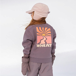 Бейсболка вельветовая с ушками Wheat "Hoffa Rose Powder", розовая акварель